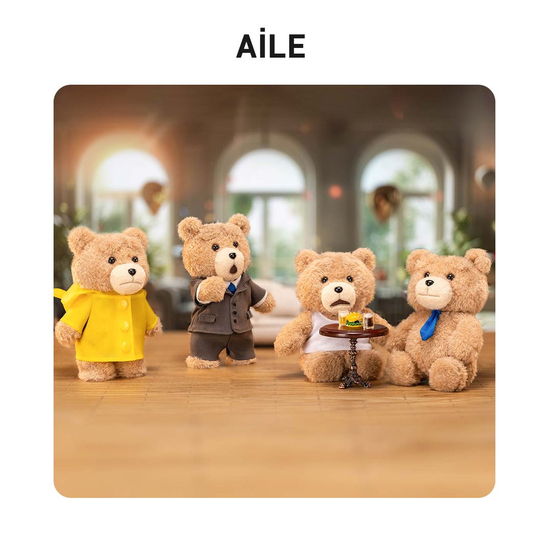 POP MART TED2 TEDDY BEAR ACTION SÜRPRİZ KUTU SERİSİ