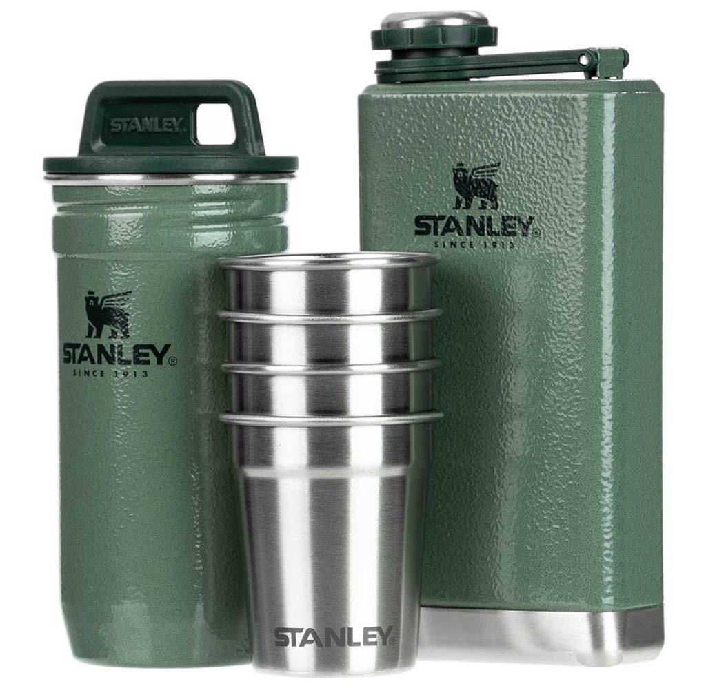STANLEY ADVENTURE MATARA + SHOT BARDAK SET (ÇELİK)